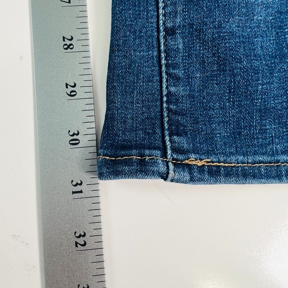Levi's 315 Women's Shaping Bootcut Jeans Size 32x32 Blue Denim Straight Leg - Picture 8 of 12